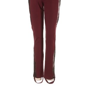 *⭐*Simon Chang Burgundy Arriere leggings S